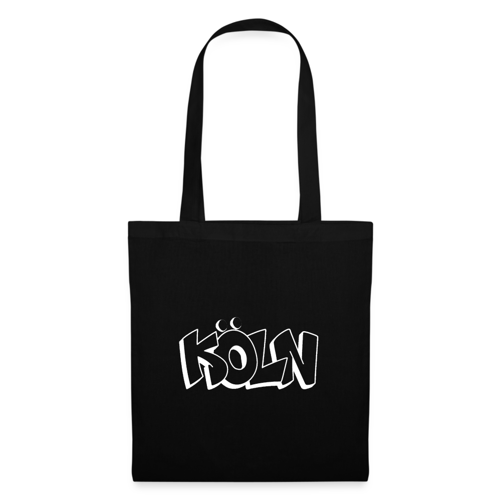 Tote Bag Köln "Graffiti" Bright Edition - black