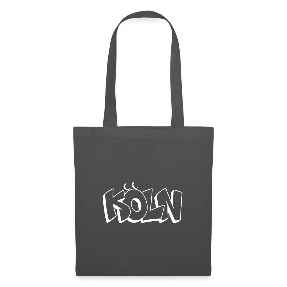 Tote Bag Köln "Graffiti" Bright Edition - graphite grey