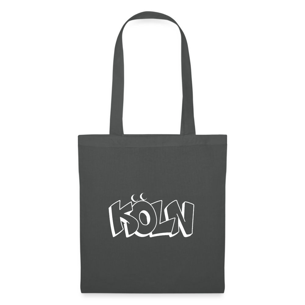 Tote Bag Köln "Graffiti" Bright Edition - graphite grey