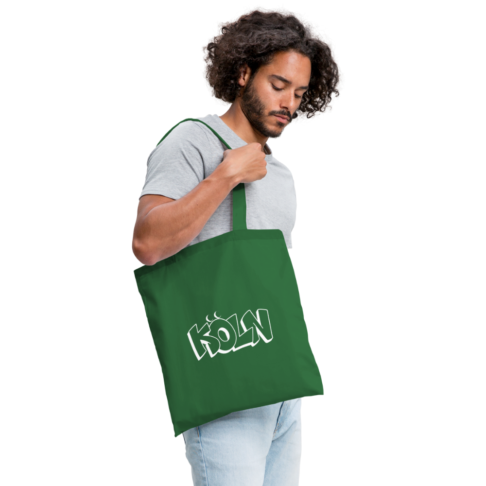 Tote Bag Köln "Graffiti" Bright Edition - evergreen