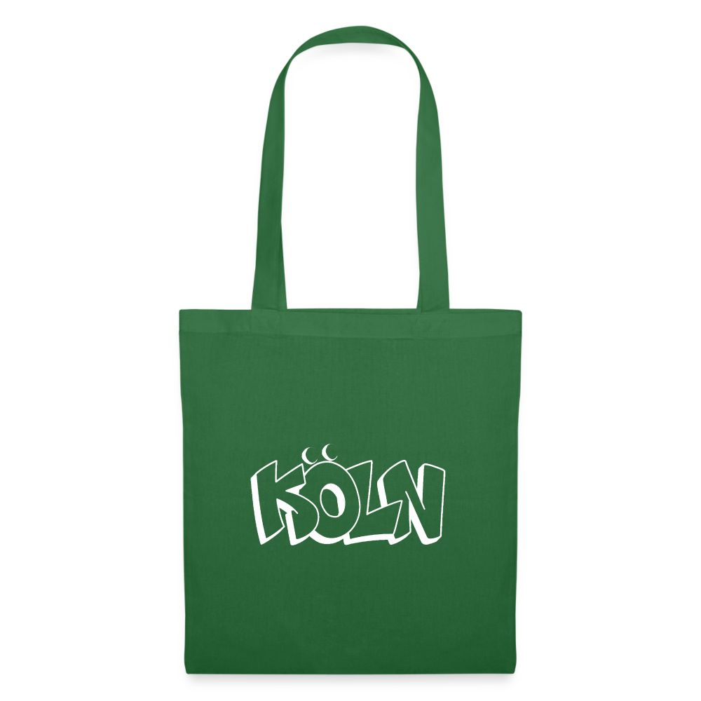 Tote Bag Köln "Graffiti" Bright Edition - evergreen