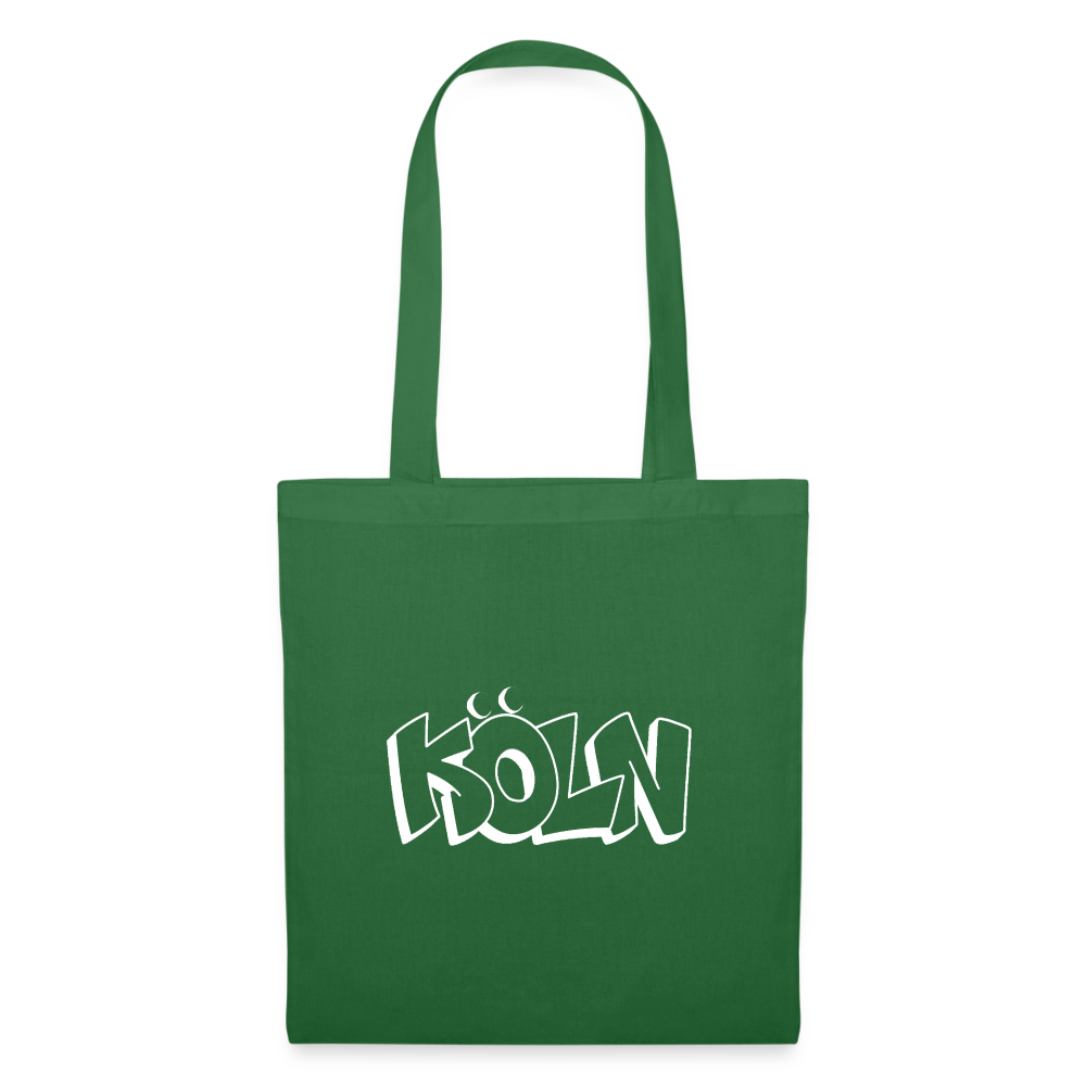 Tote Bag Köln "Graffiti" Bright Edition - evergreen