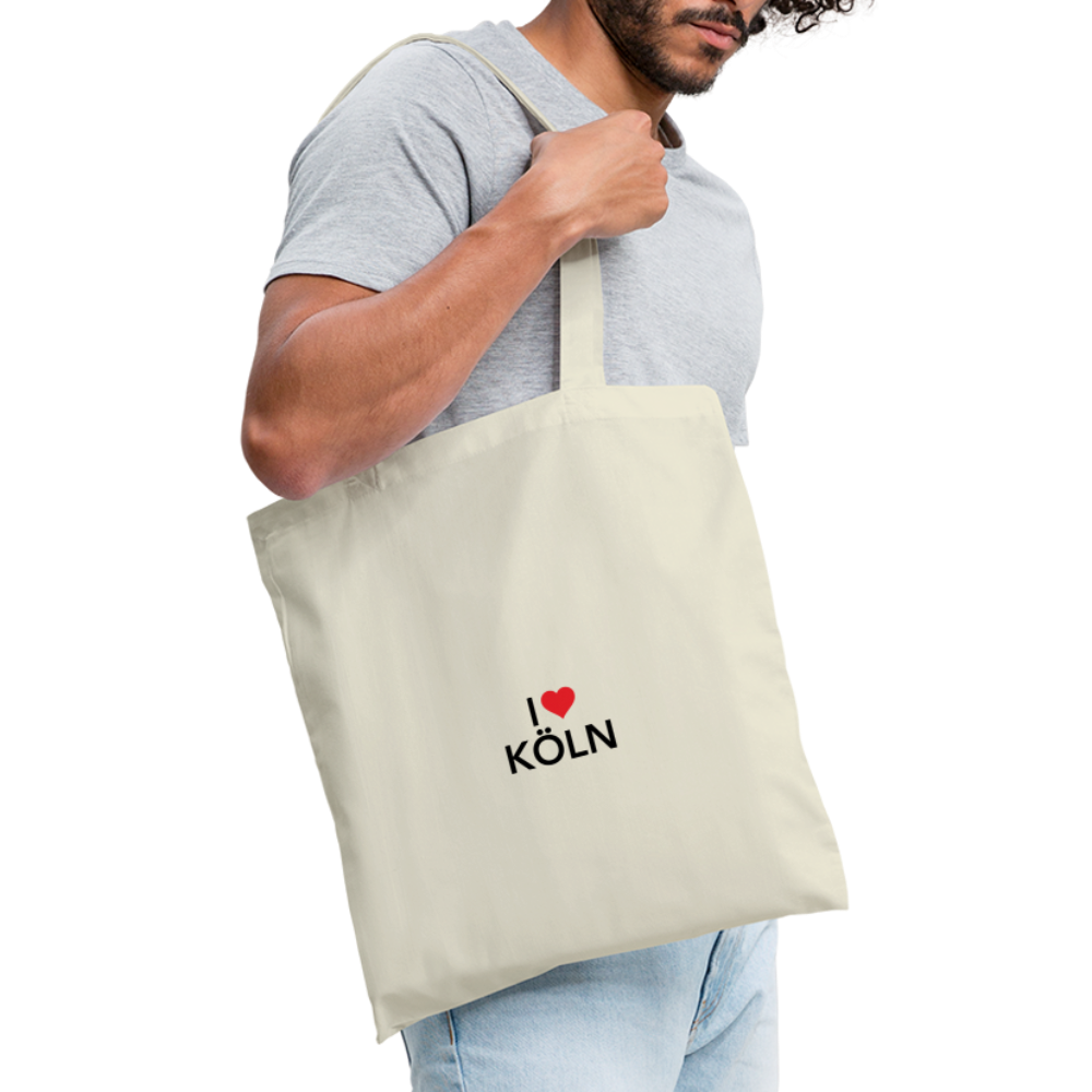 Tote Bag "I Love Köln" Bright Edition - nature