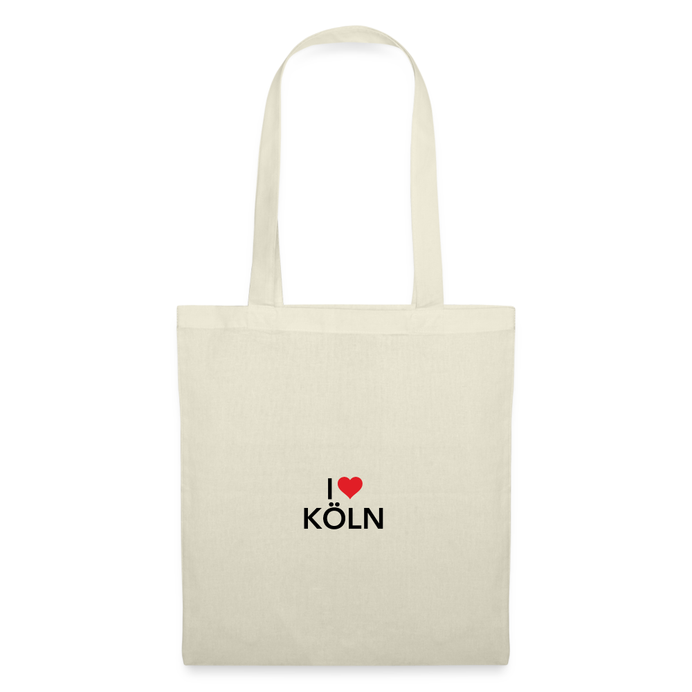 Tote Bag "I Love Köln" Bright Edition - nature