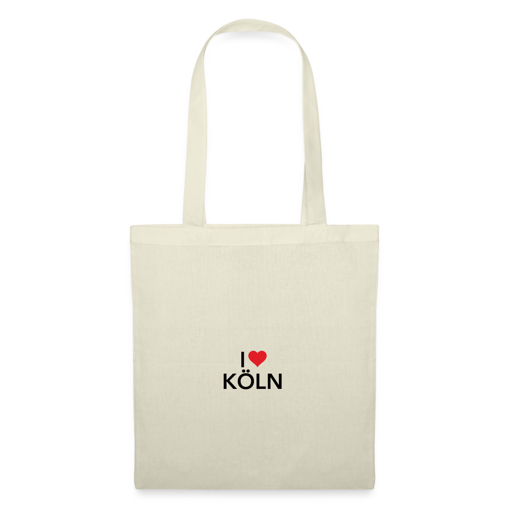 Tote Bag "I Love Köln" Bright Edition - nature