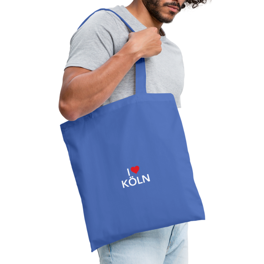 Tote Bag "I Love Köln" - light blue