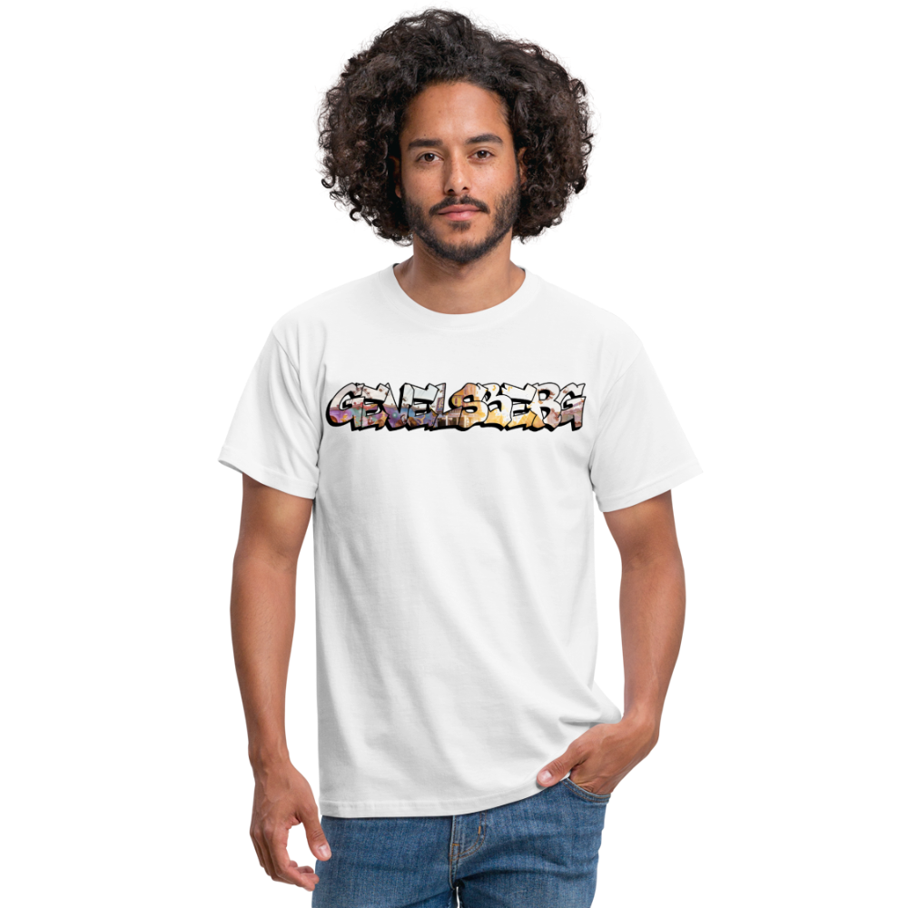 T-Shirt Gevelsberg "Kirmes Sunset" - white