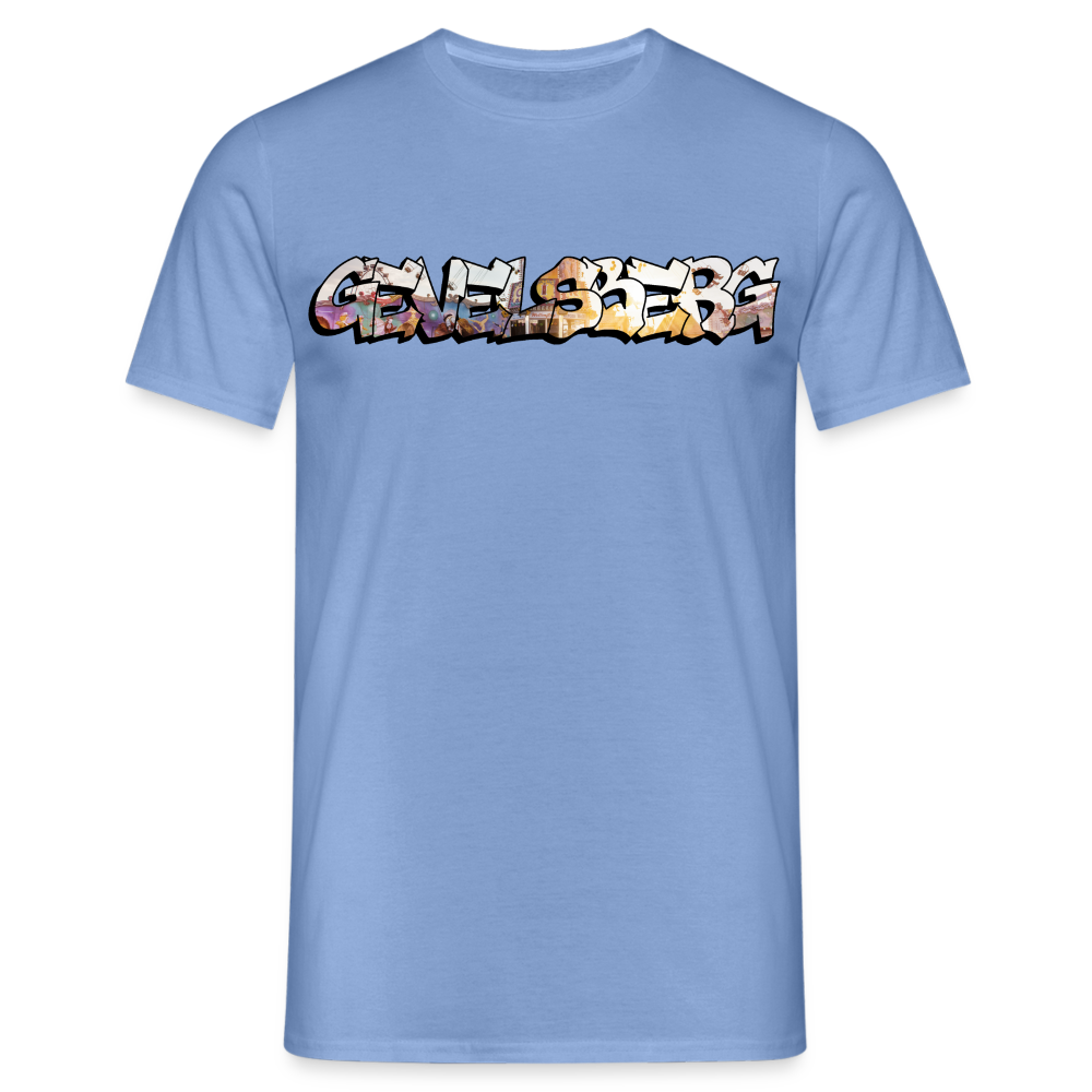 T-Shirt Gevelsberg "Kirmes Sunset" - carolina blue