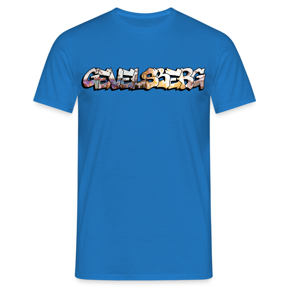 T-Shirt Gevelsberg "Kirmes Sunset" - royal blue
