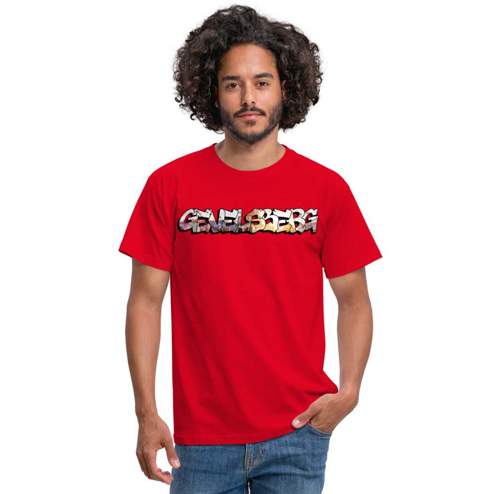 T-Shirt Gevelsberg "Kirmes Sunset" - red