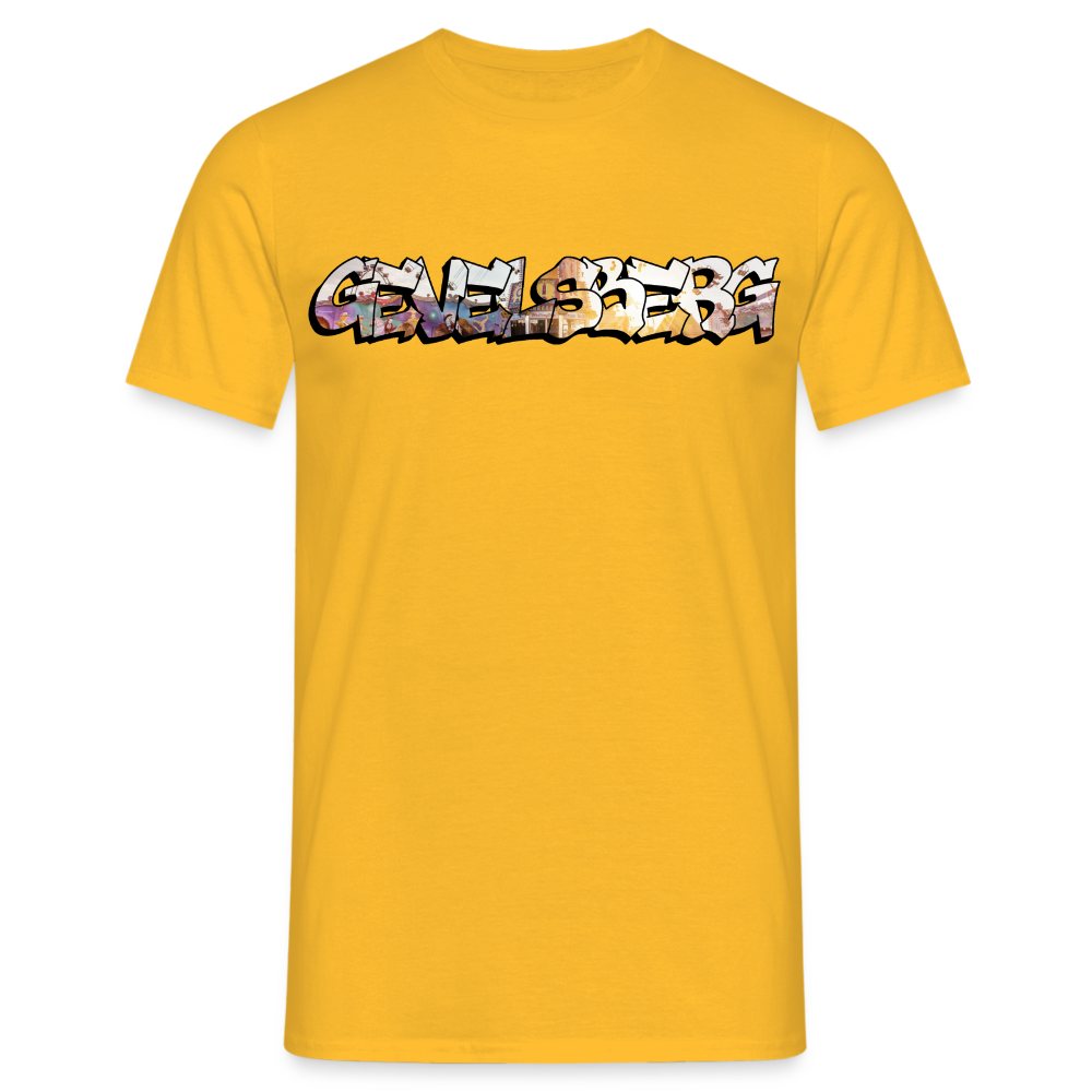 T-Shirt Gevelsberg "Kirmes Sunset" - yellow