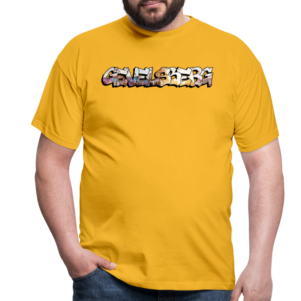 T-Shirt Gevelsberg "Kirmes Sunset" - yellow