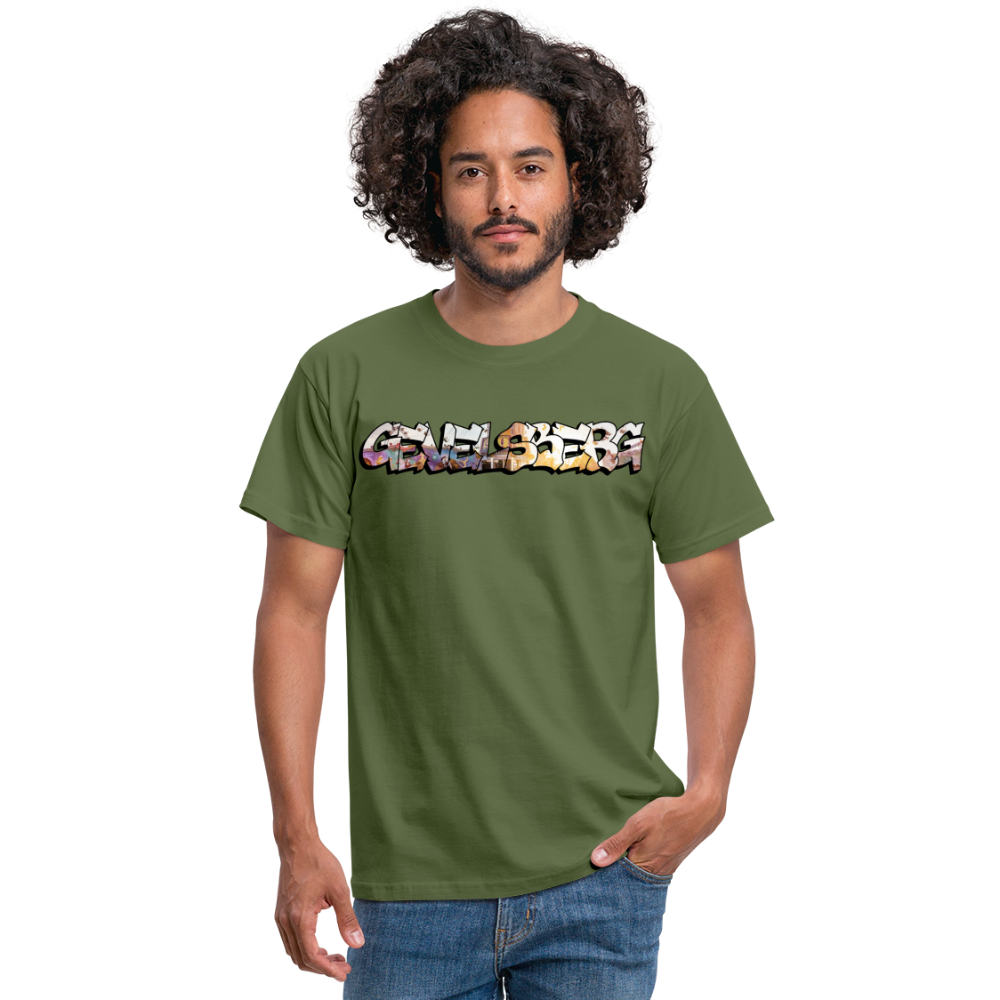 T-Shirt Gevelsberg "Kirmes Sunset" - military green