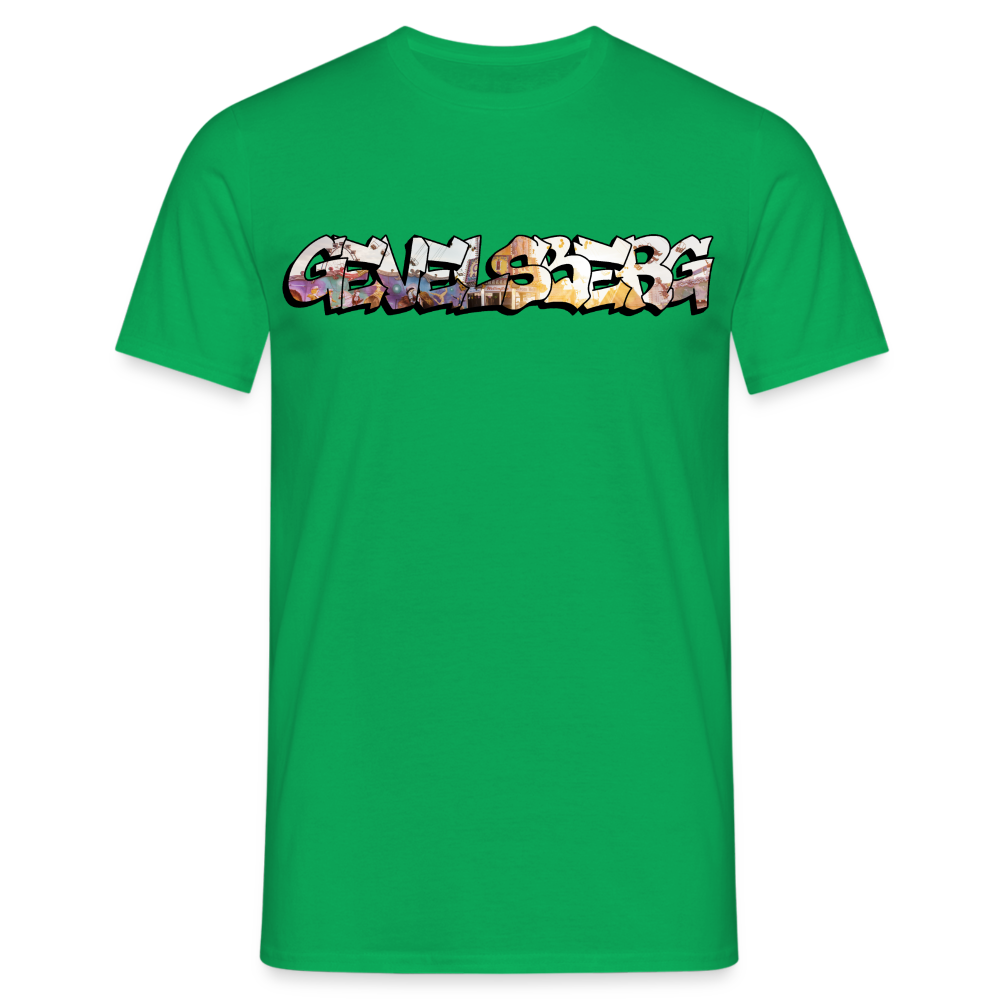 T-Shirt Gevelsberg "Kirmes Sunset" - kelly green