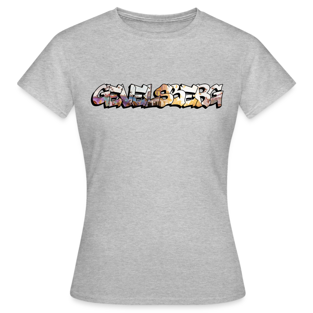 T-Shirt Ladies Gevelsberg "Kirmes Sunset" - heather grey