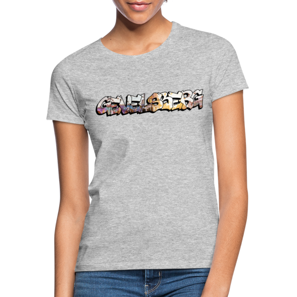 T-Shirt Ladies Gevelsberg "Kirmes Sunset" - heather grey