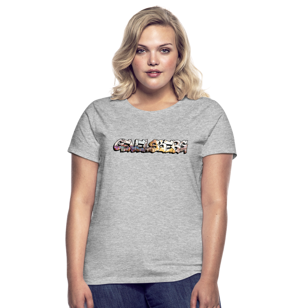 T-Shirt Ladies Gevelsberg "Kirmes Sunset" - heather grey