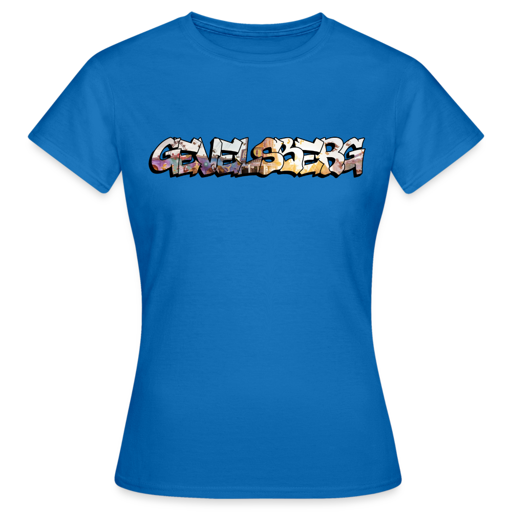 T-Shirt Ladies Gevelsberg "Kirmes Sunset" - royal blue