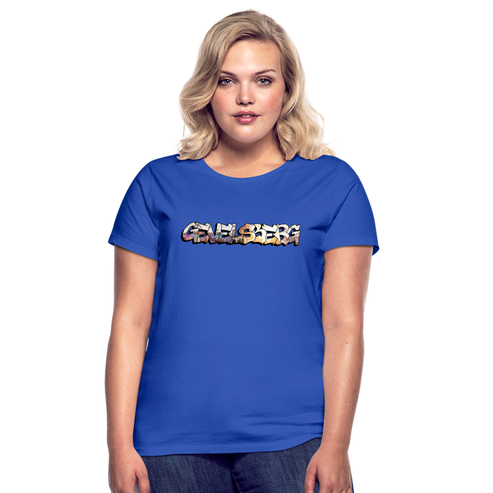 T-Shirt Ladies Gevelsberg "Kirmes Sunset" - royal blue