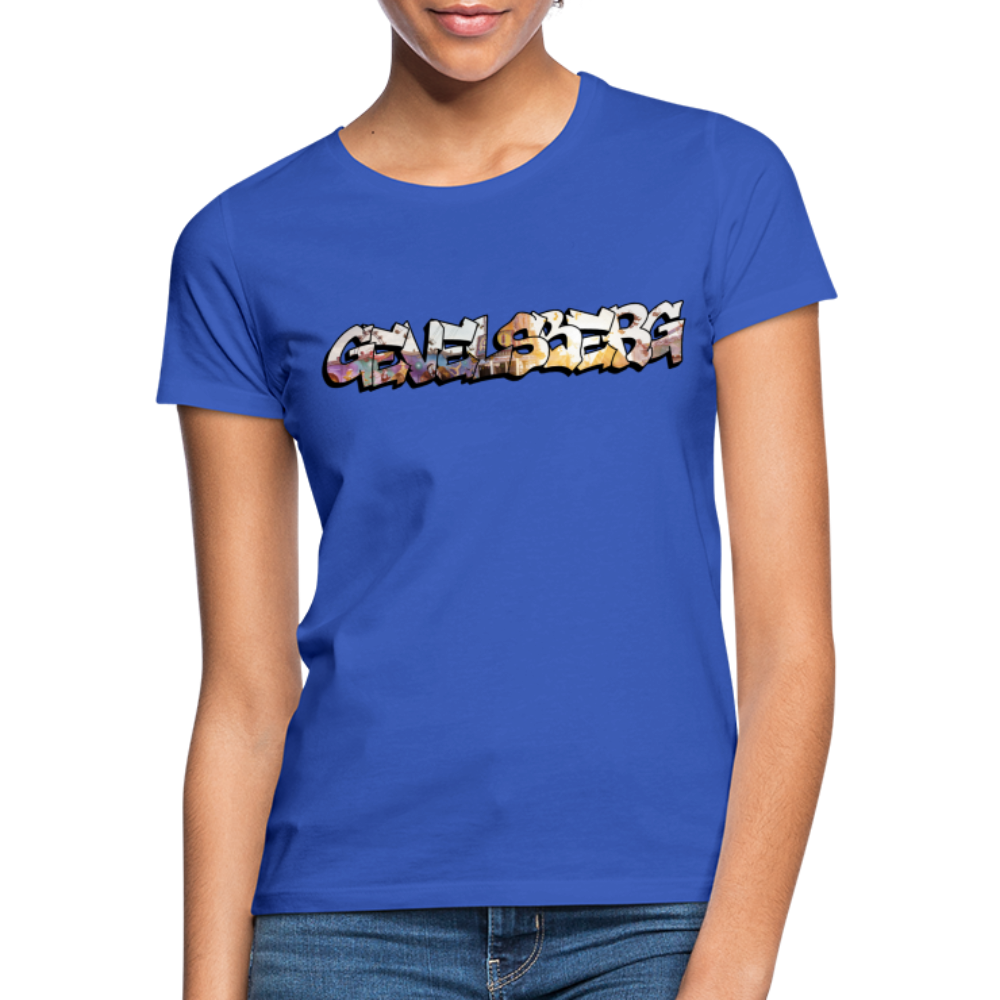 T-Shirt Ladies Gevelsberg "Kirmes Sunset" - royal blue