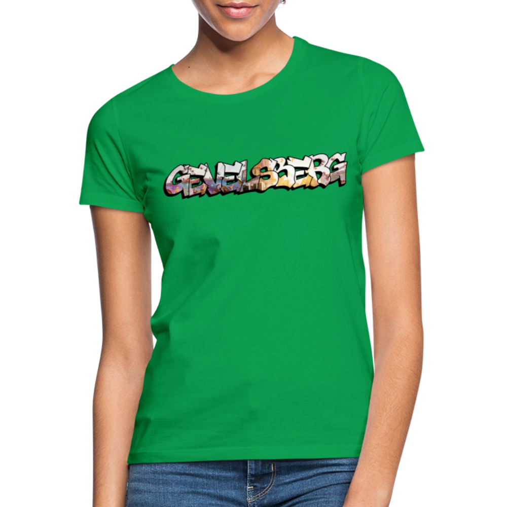 T-Shirt Ladies Gevelsberg "Kirmes Sunset" - kelly green
