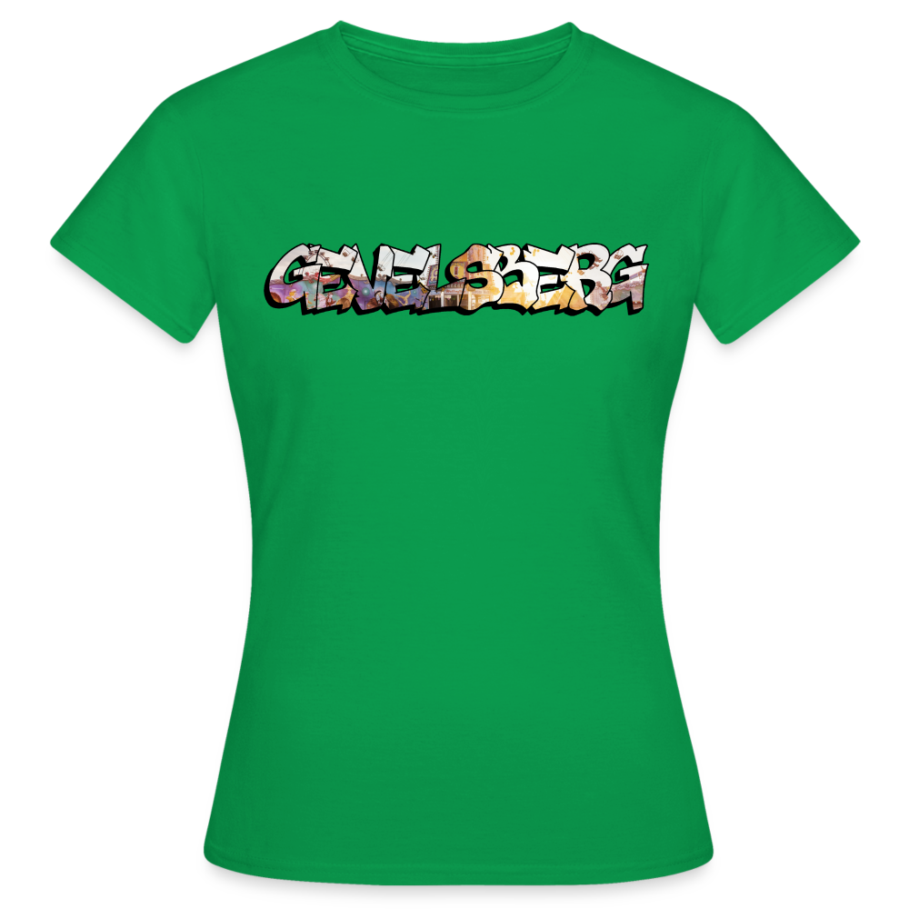 T-Shirt Ladies Gevelsberg "Kirmes Sunset" - kelly green