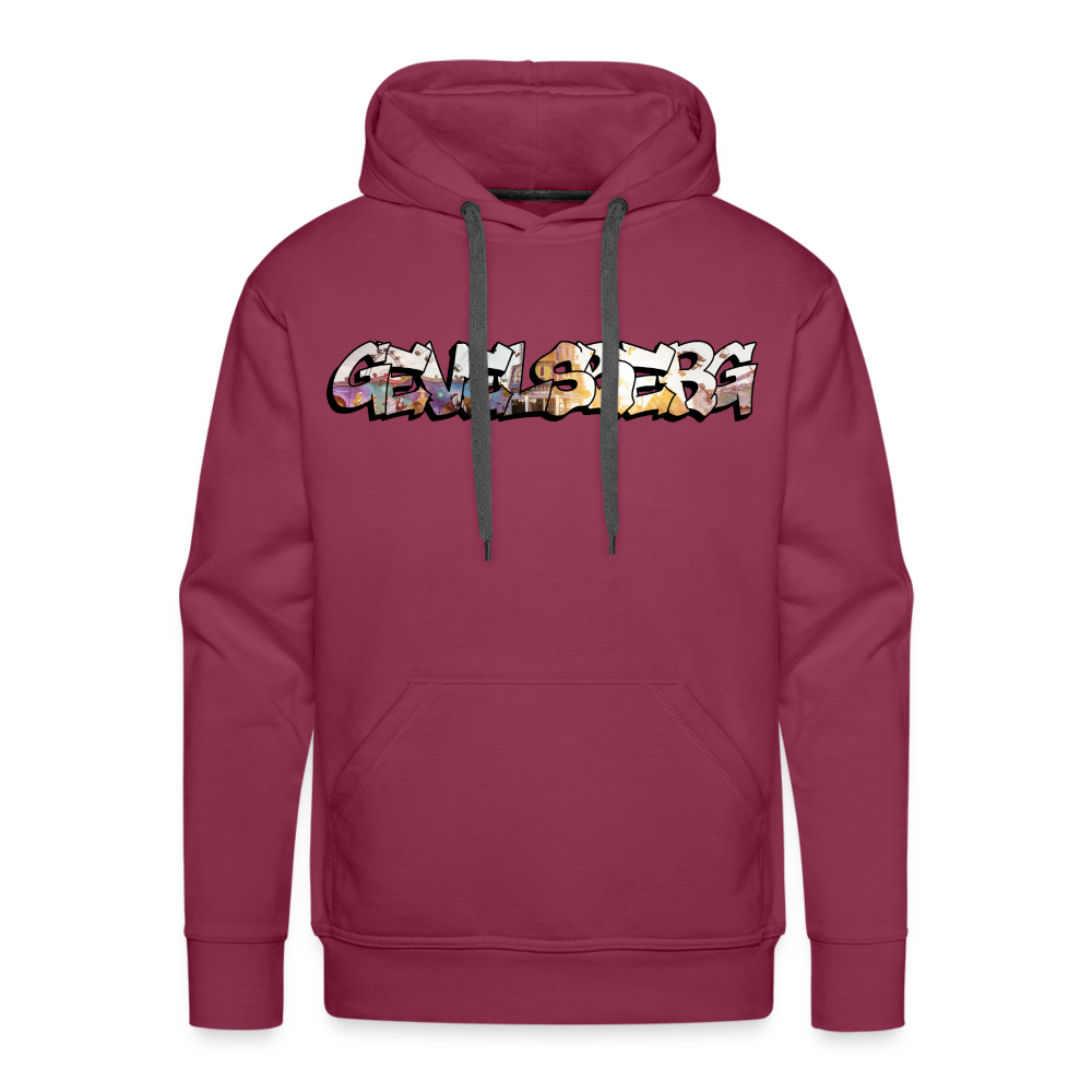 Hoodie Gevelsberg "Kirmes Sunset" - bordeaux