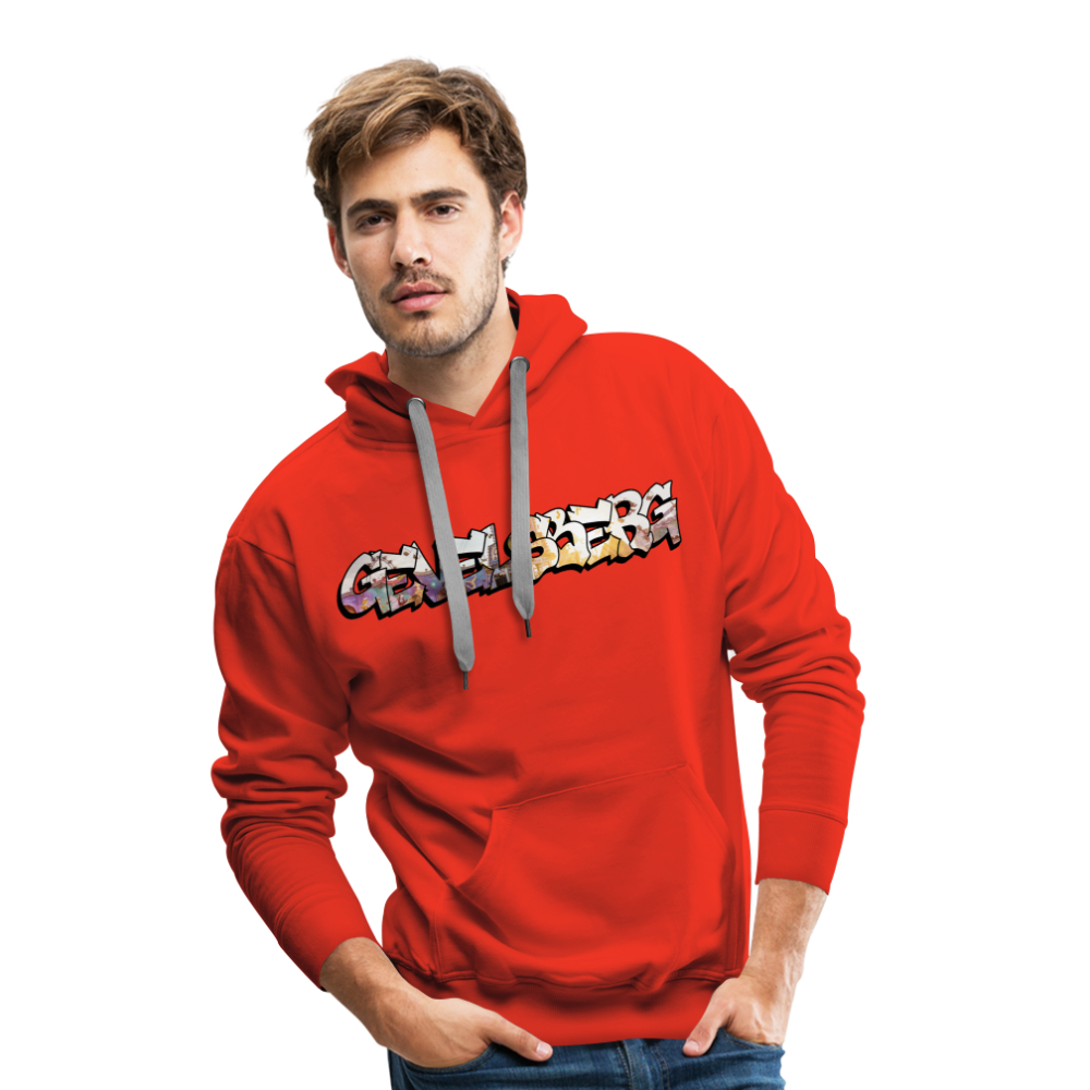 Hoodie Gevelsberg "Kirmes Sunset" - red