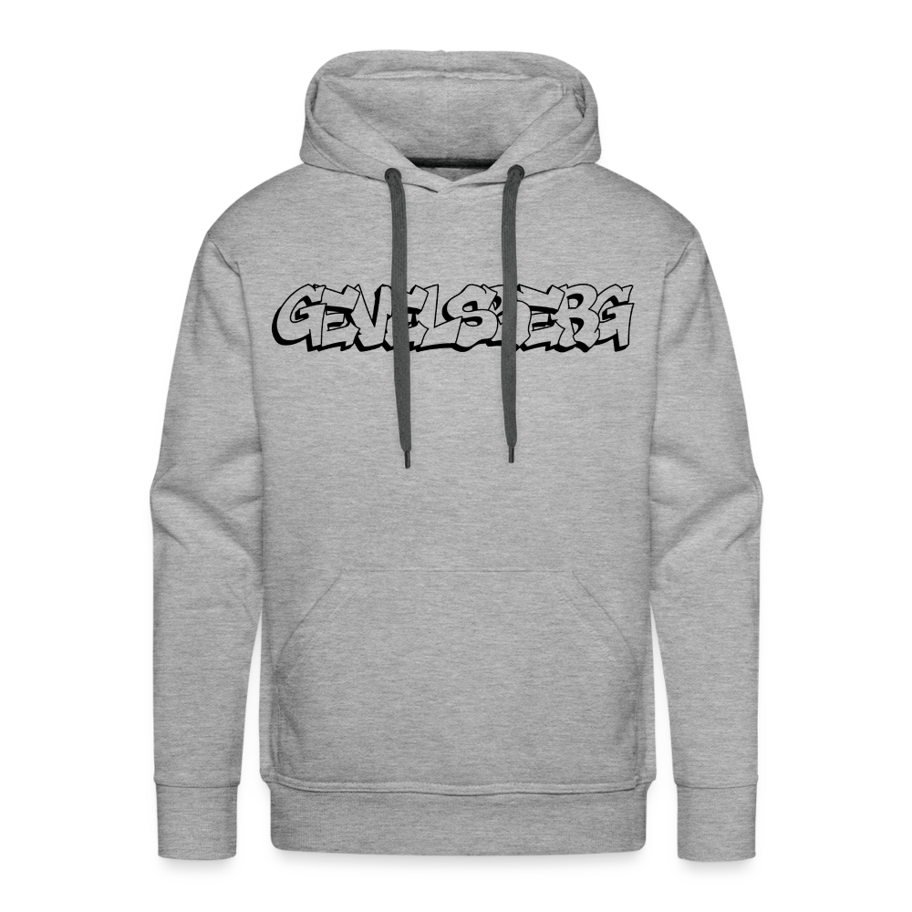 Hoodie Gevelsberg "Graffiti" Dark Edition - heather grey