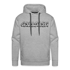 Hoodie Gevelsberg "Graffiti" Dark Edition - heather grey