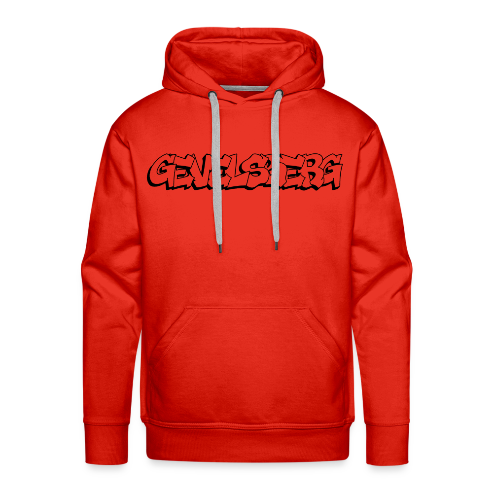 Hoodie Gevelsberg "Graffiti" Dark Edition - red