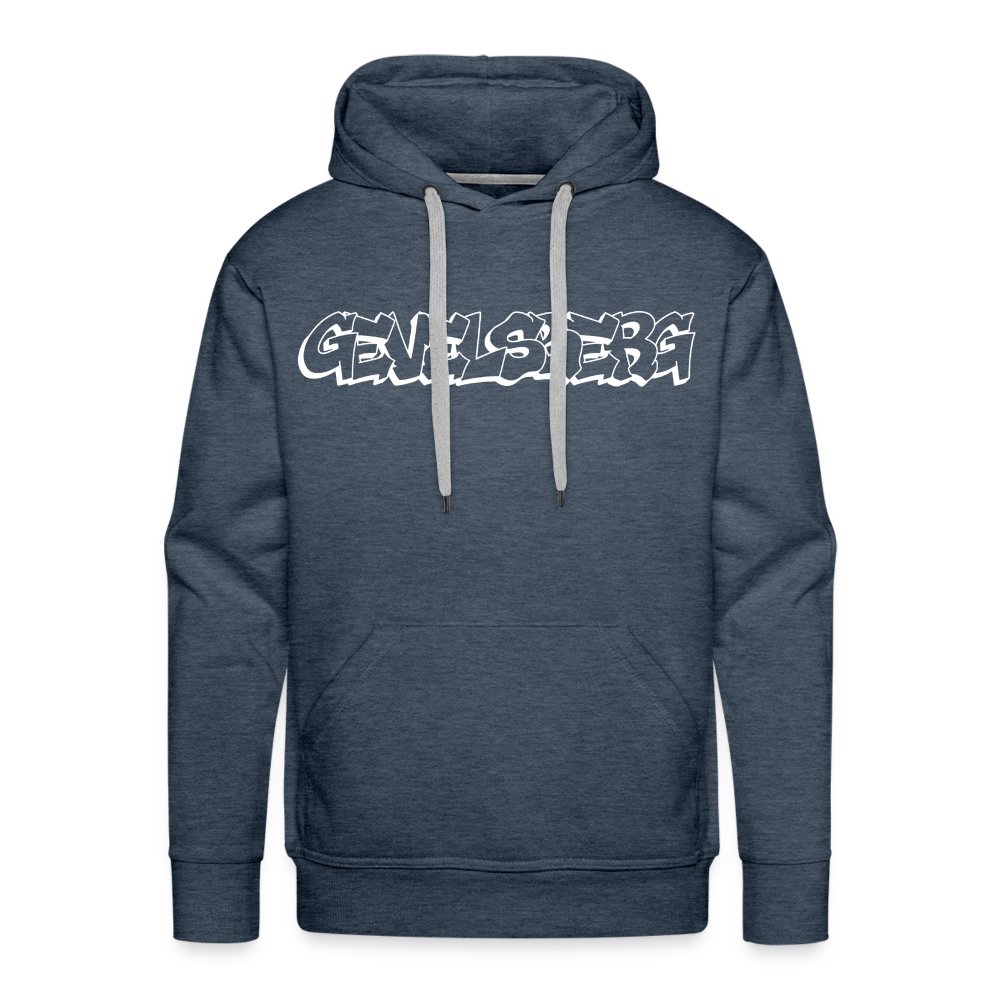 Hoodie Gevelsberg "Graffiti" Bright Edition - heather denim