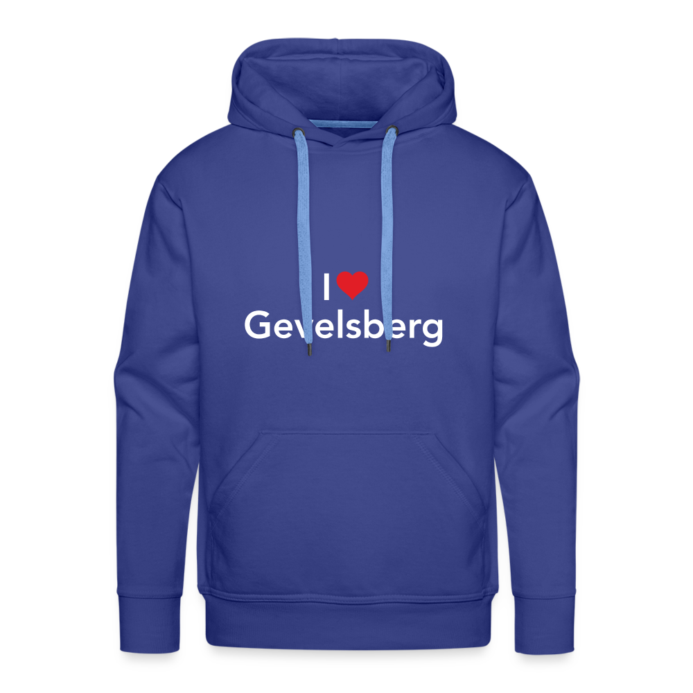 Hoodie "I Love Gevelsberg" Bright Edition - royal blue