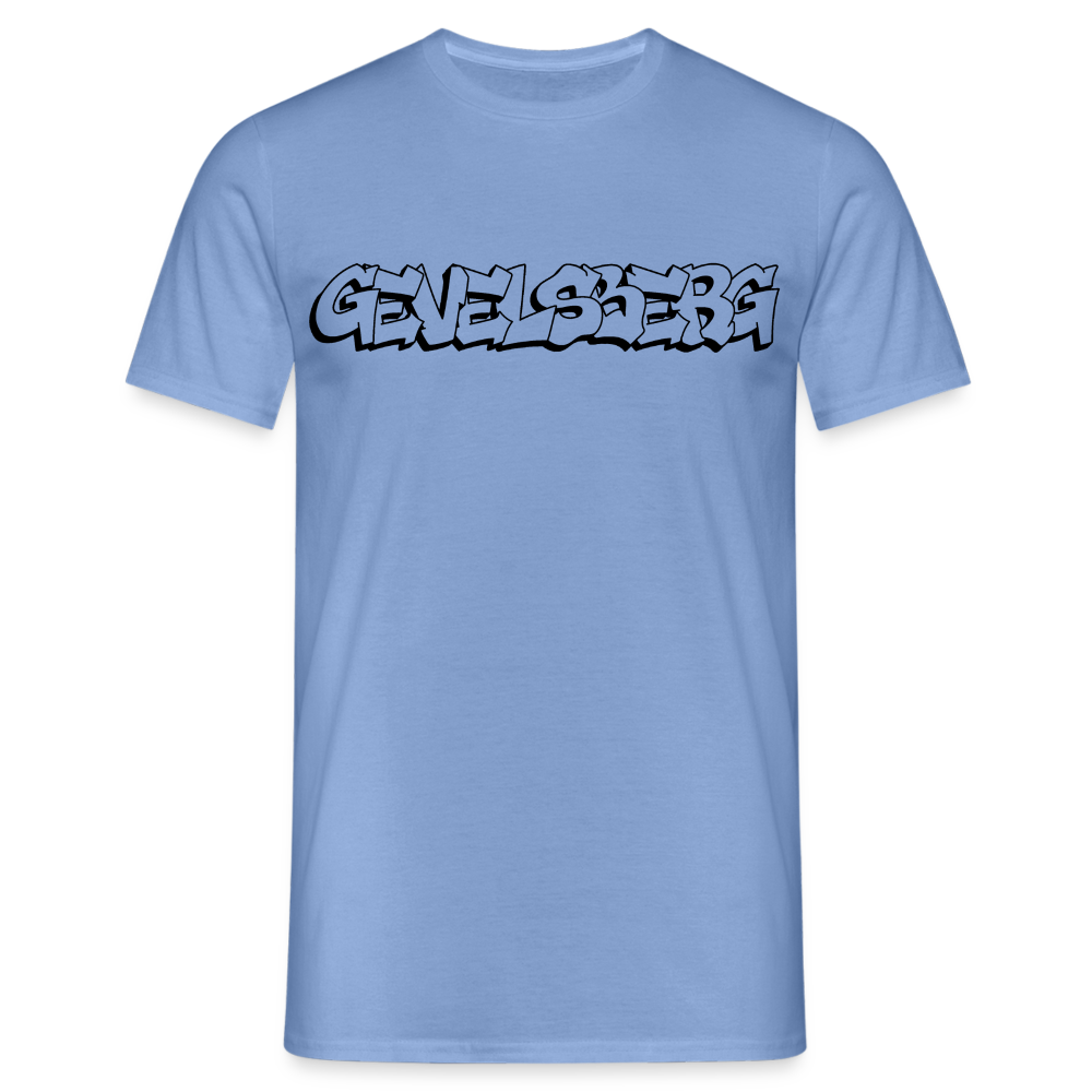 T-Shirt Gevelsberg "Graffiti" - carolina blue