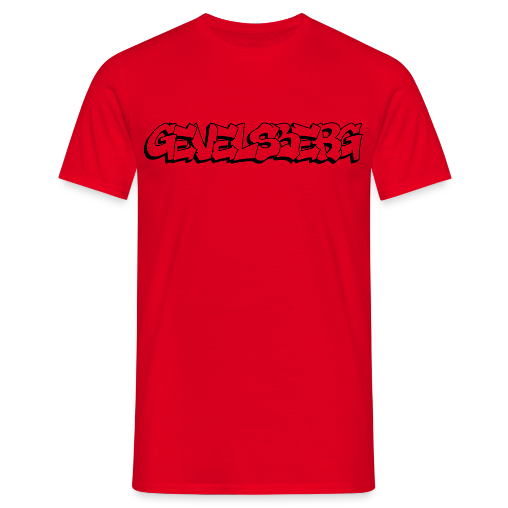T-Shirt Gevelsberg "Graffiti" - red