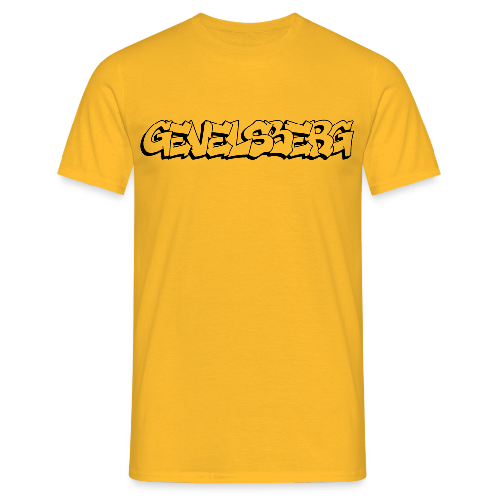 T-Shirt Gevelsberg "Graffiti" - yellow