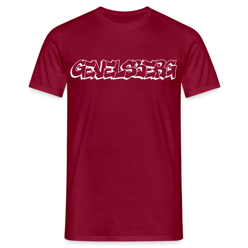 T-Shirt Gevelsberg "Graffiti" Bright Edition - brick red