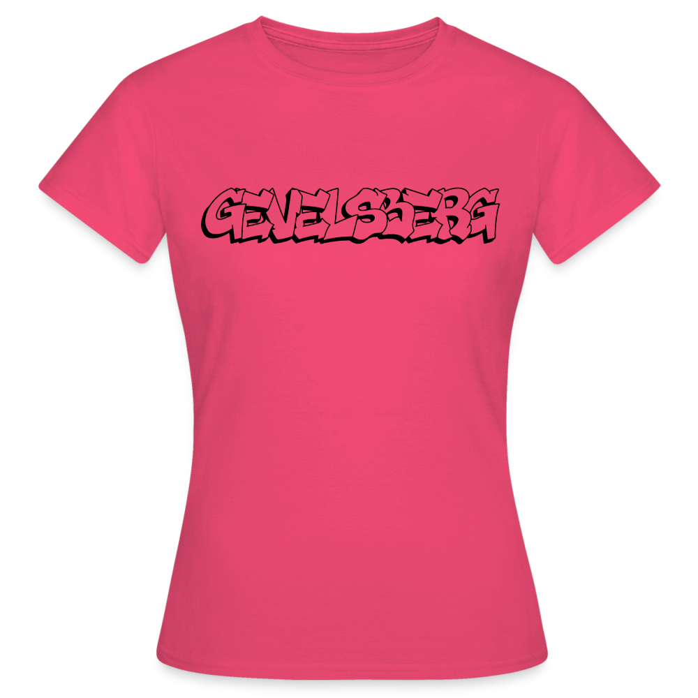 T-Shirt Ladies Gevelsberg "Graffiti" - azalea