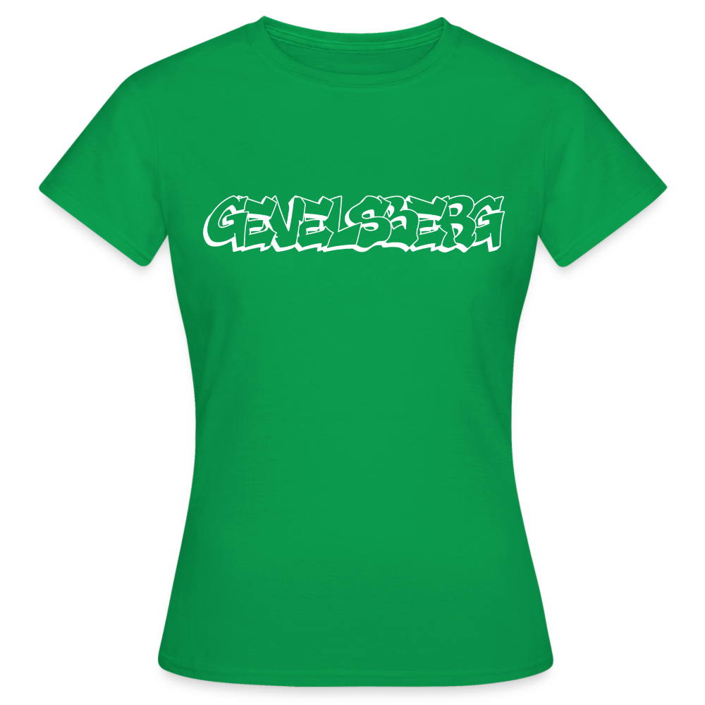T-Shirt Ladies Gevelsberg "Graffiti" Bright Edition - kelly green