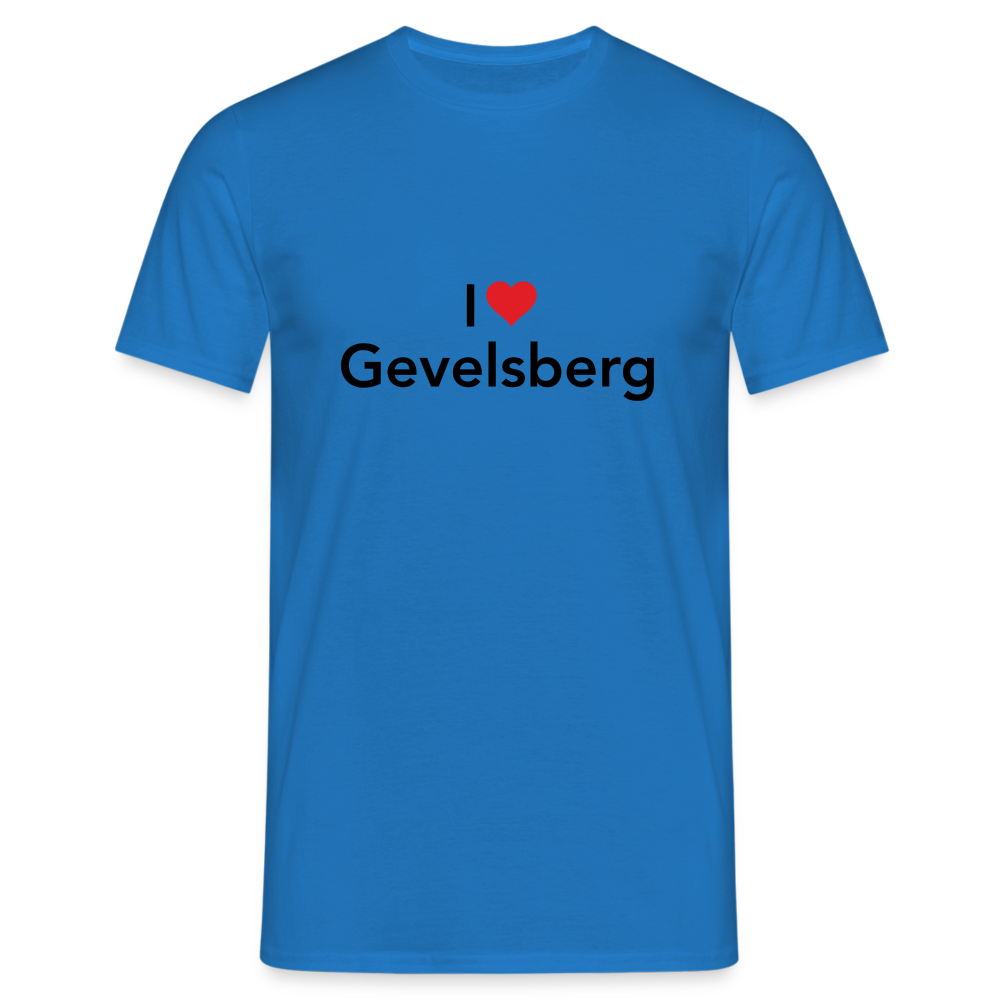T-Shirt "I Love Gevelsberg" - royal blue