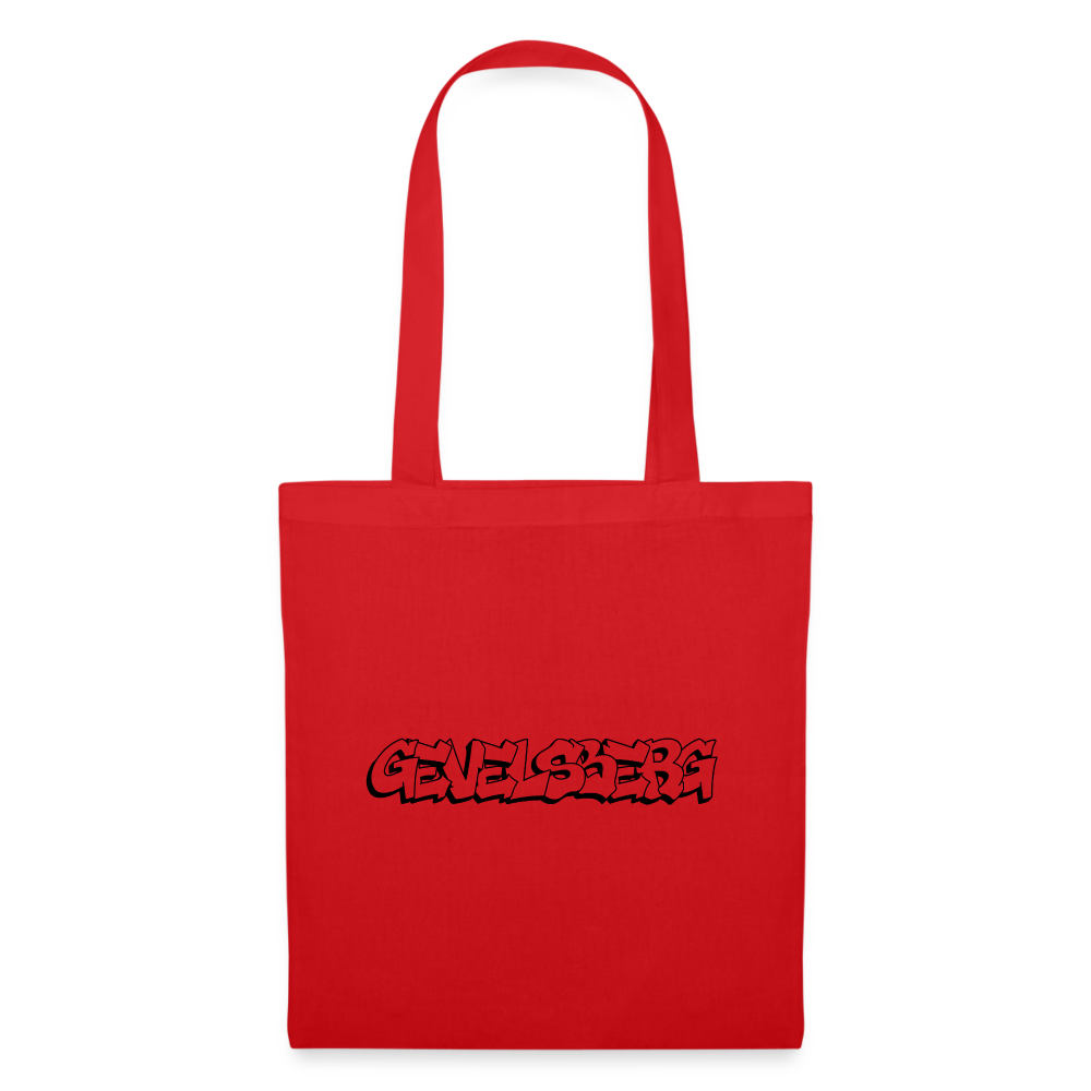 Tote Bag Gevelsberg "Graffiti" - red
