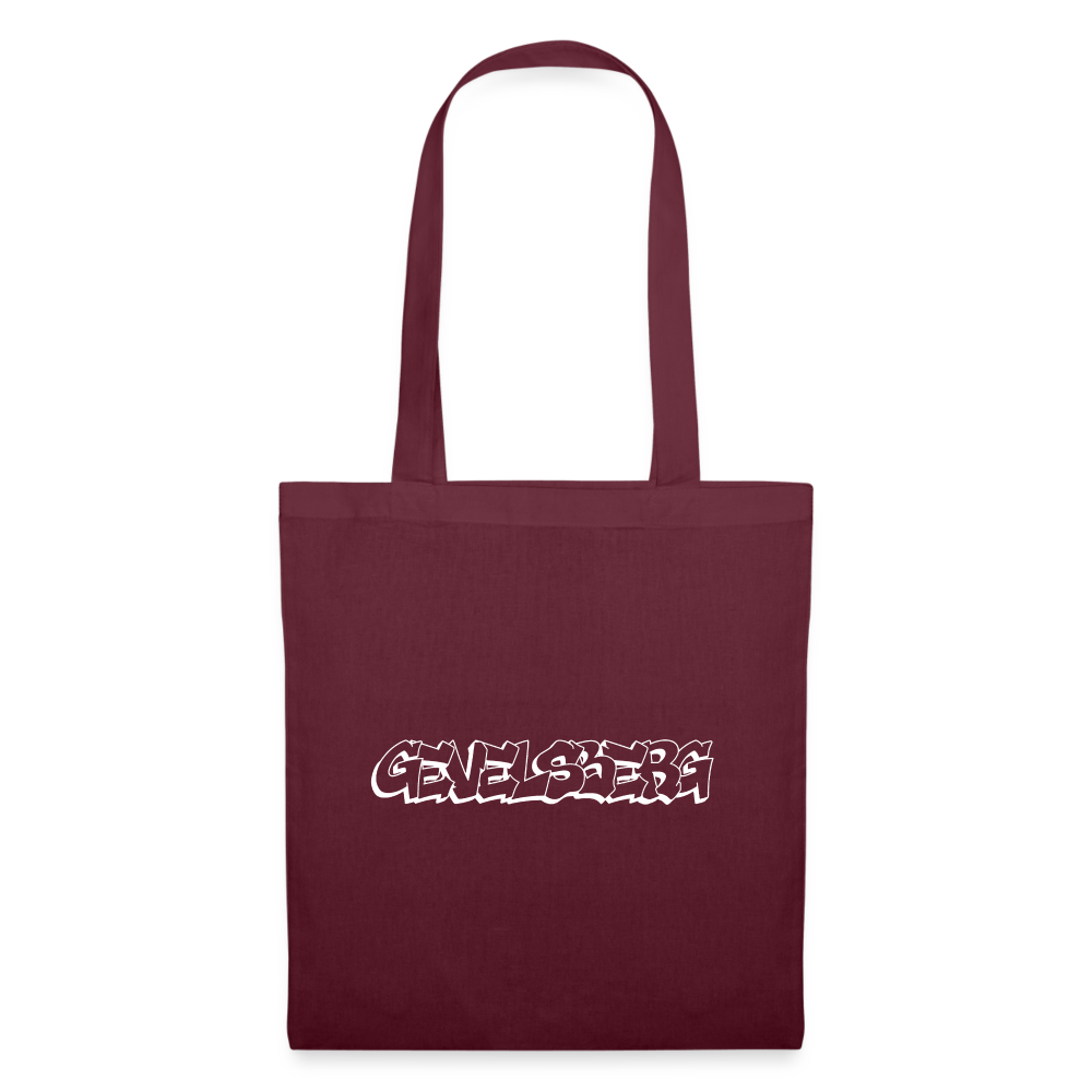Tote Bag Gevelsberg "Graffiti" Bright Edition - burgundy