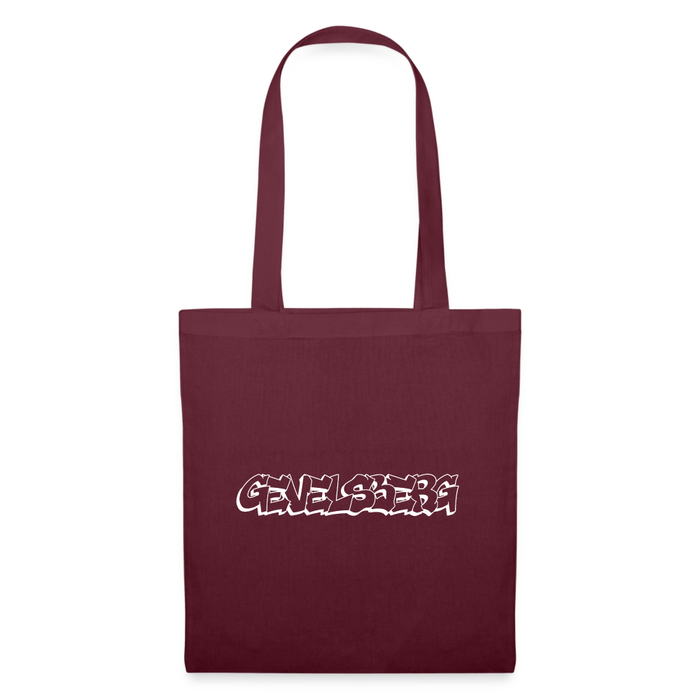 Tote Bag Gevelsberg "Graffiti" Bright Edition - burgundy
