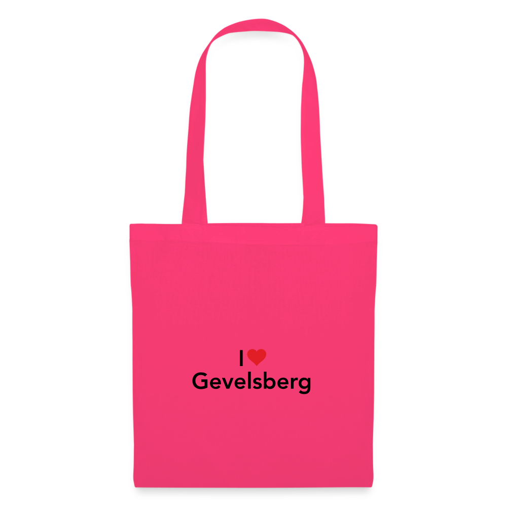 Tote Bag "I Love Gevelsberg" Bright Edition - azalea