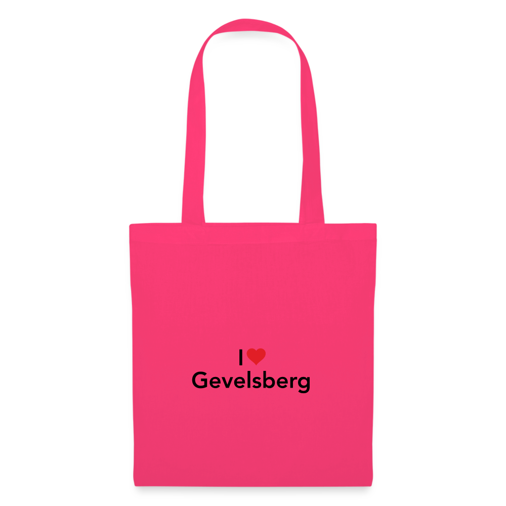 Tote Bag "I Love Gevelsberg" Bright Edition - azalea