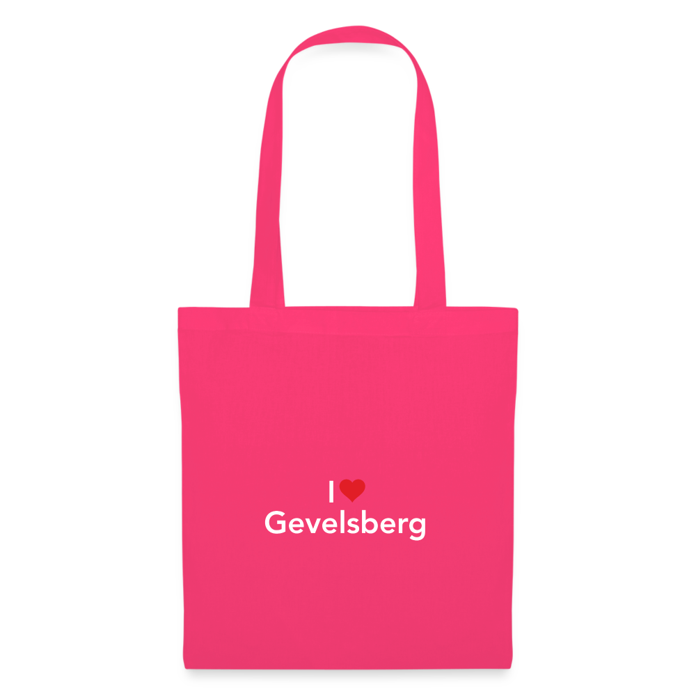 Tote Bag "I Love Gevelsberg" - azalea