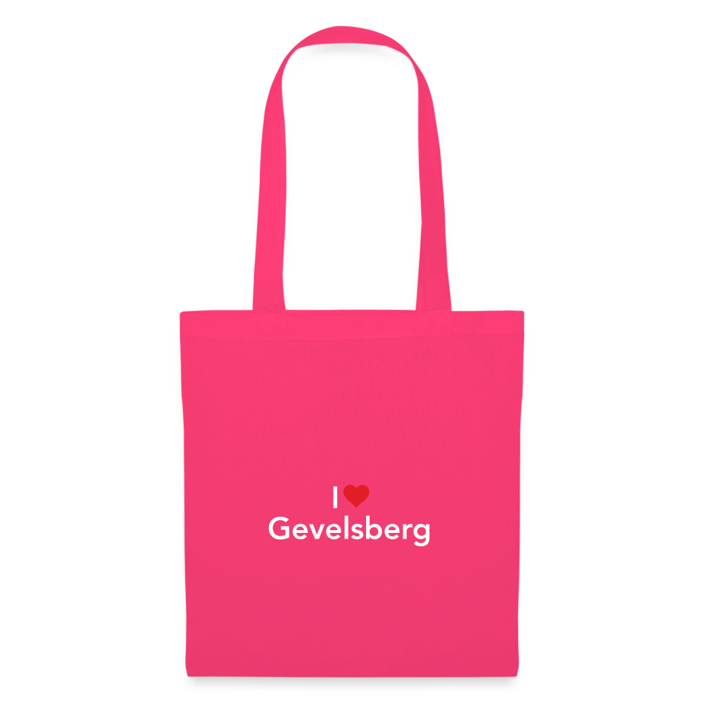 Tote Bag "I Love Gevelsberg" - azalea