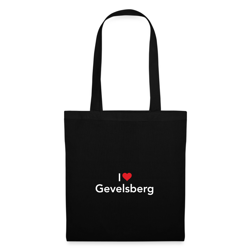 Tote Bag "I Love Gevelsberg" - black