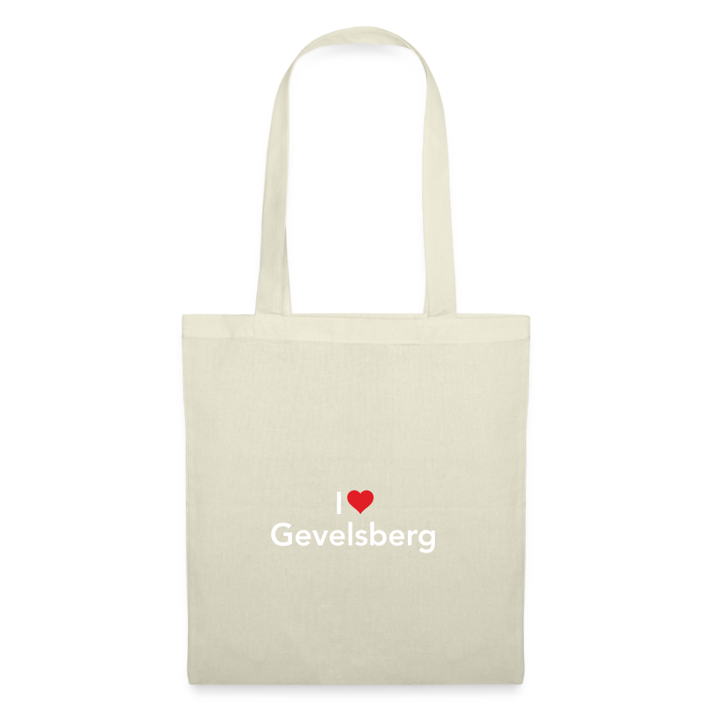 Tote Bag "I Love Gevelsberg" - nature
