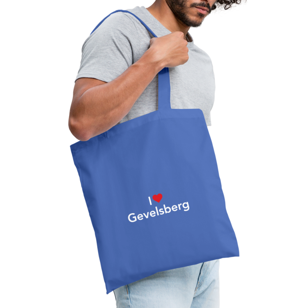 Tote Bag "I Love Gevelsberg" - light blue
